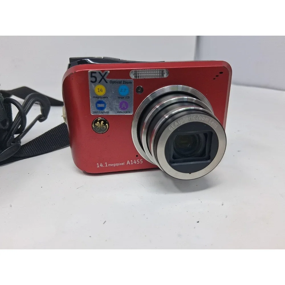 GE *A1455* 14.1 Megapixel 5.0 Zoom Digital Camera, TESTED AND WORKING ✅✅  X
